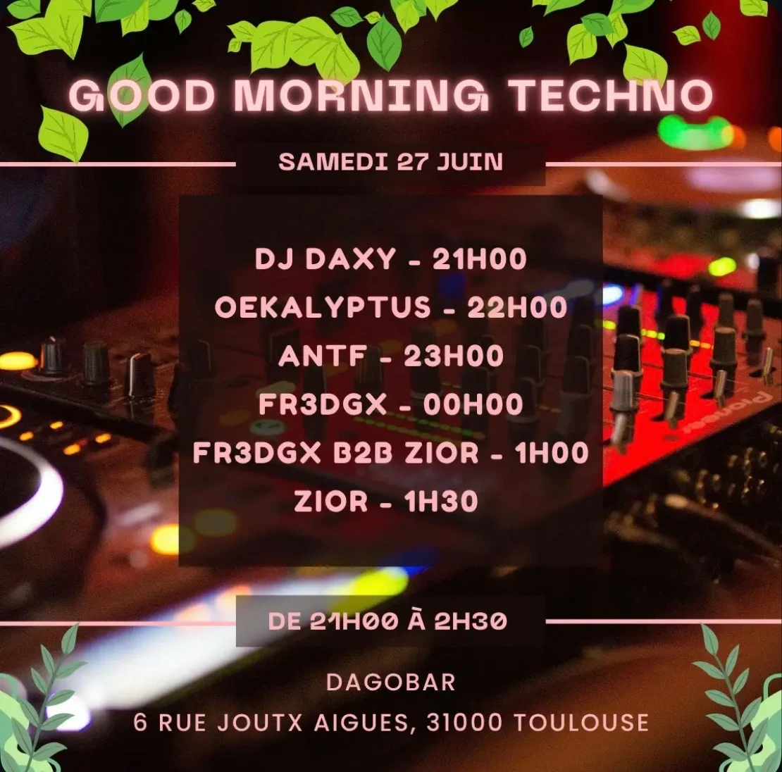 Gmt @ Dagobar - 27 Juin 2026