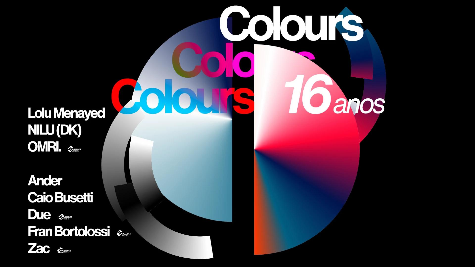 Colours 16 Anos