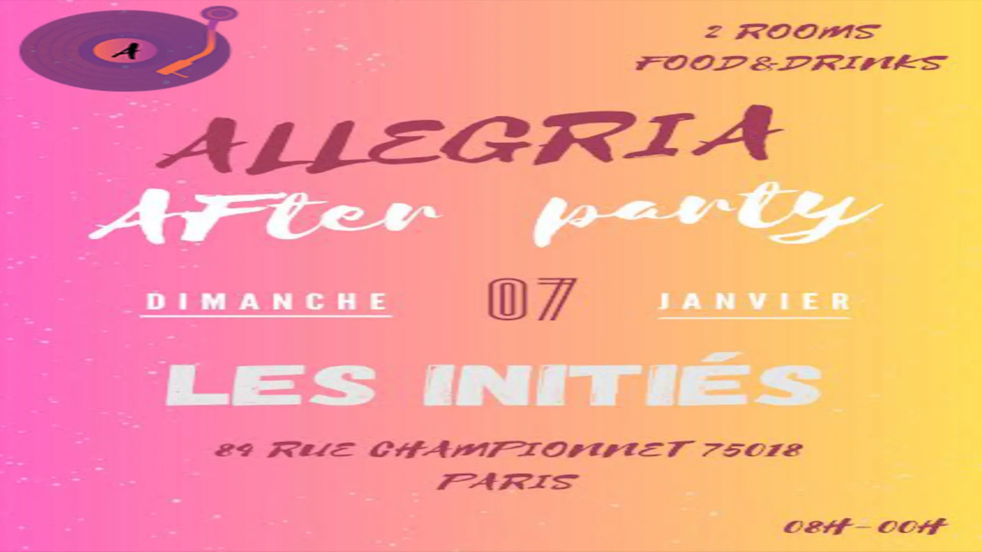Allegria After Party