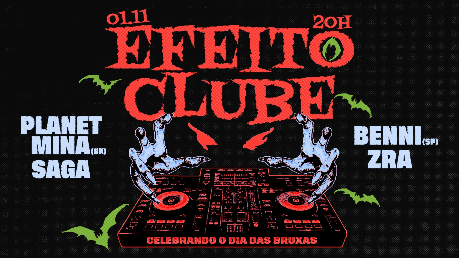 Efeitoclube: Especial De Dia Das Bruxas