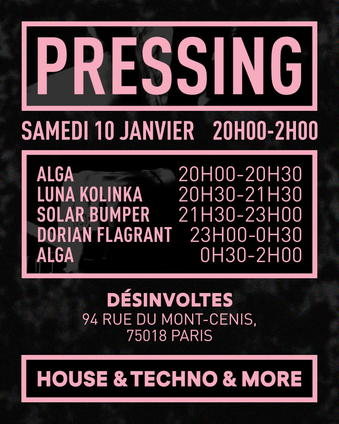 Pressing - Désinvoltes