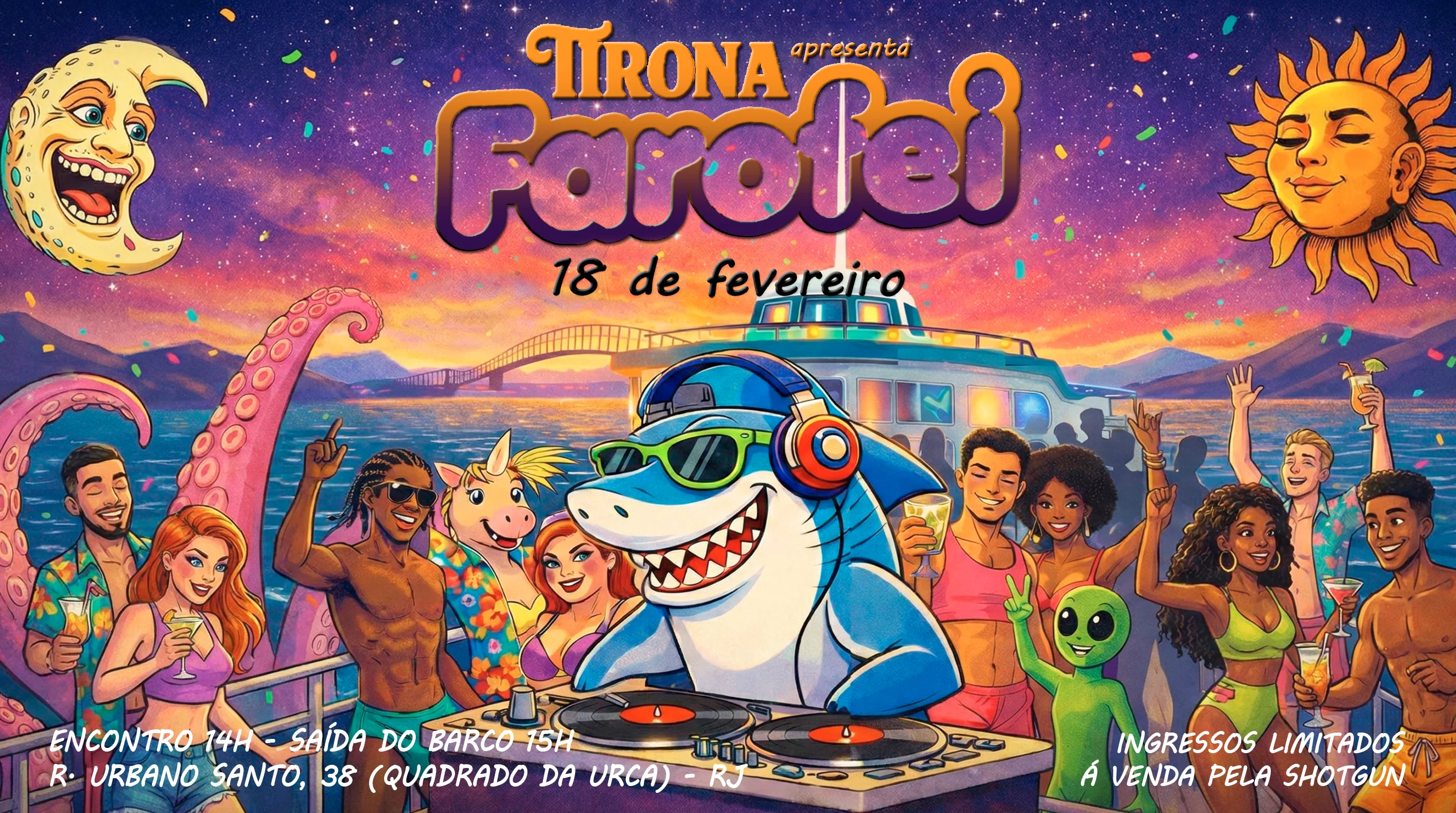 Tirona Boat Convida Farofei