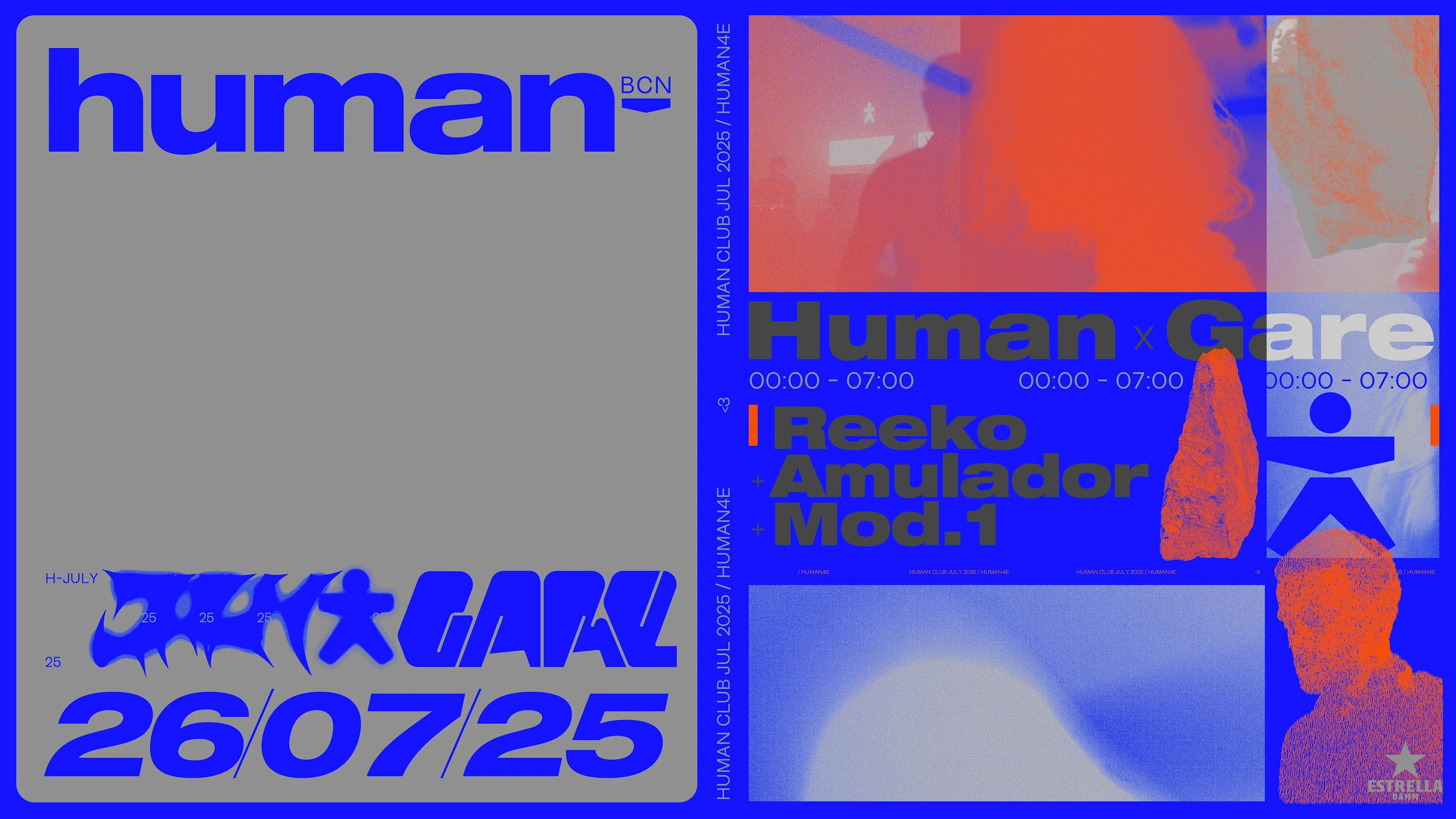 Human Club With Reeko, Mod.1, Amulador