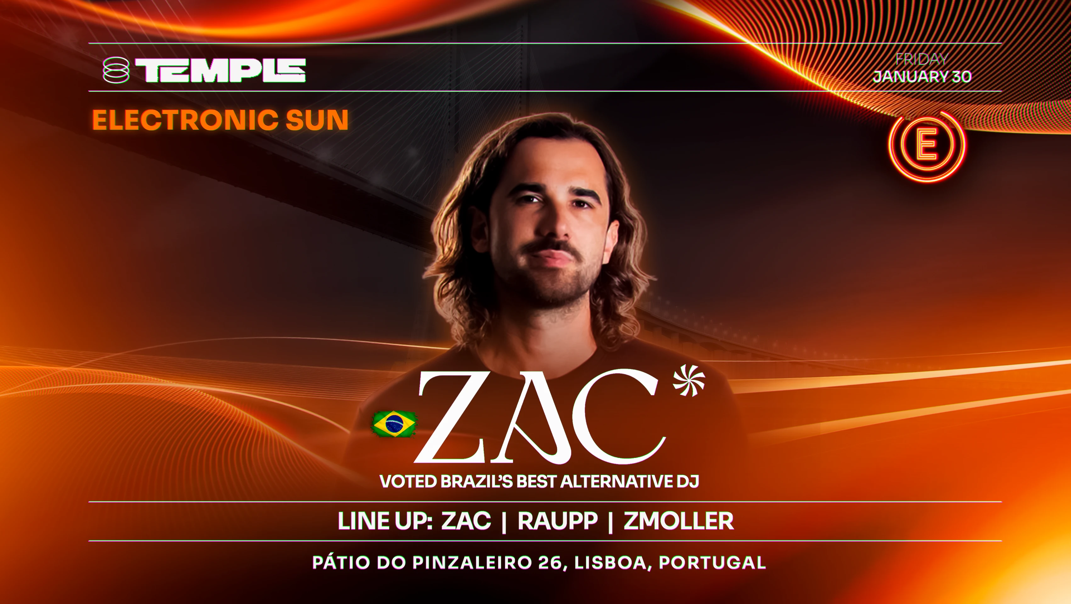 Electronic Sun Present: Zac In Lisbon
