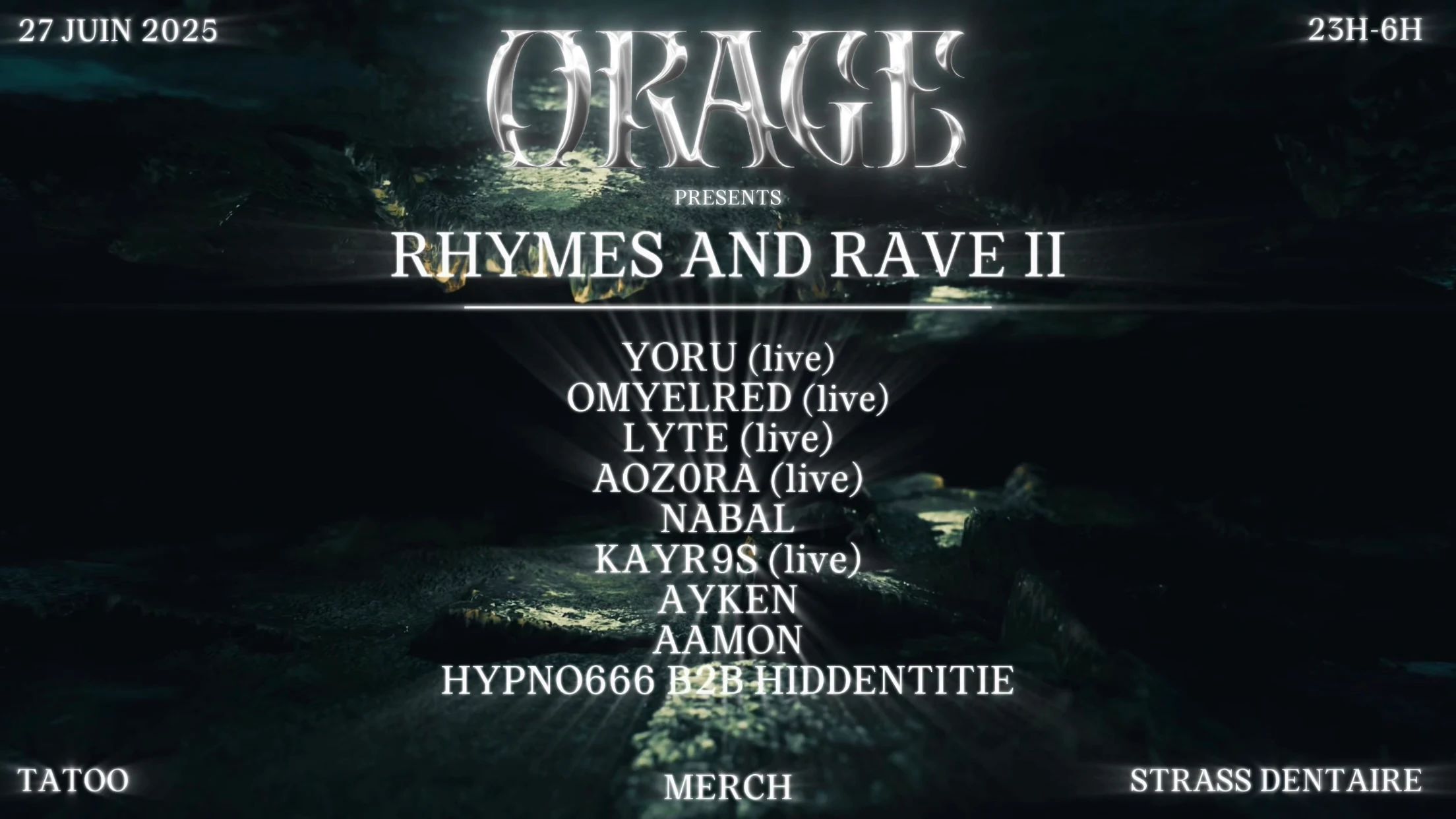 Orage Presents: Rhymes And Rave II