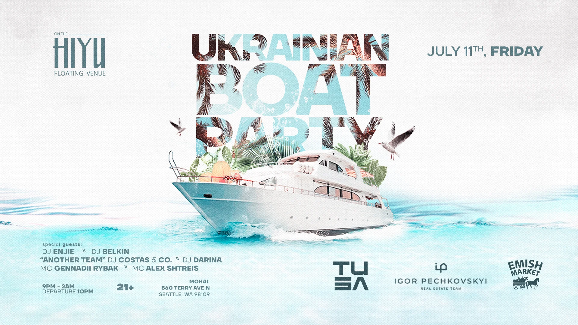 Ukranian Boat Party