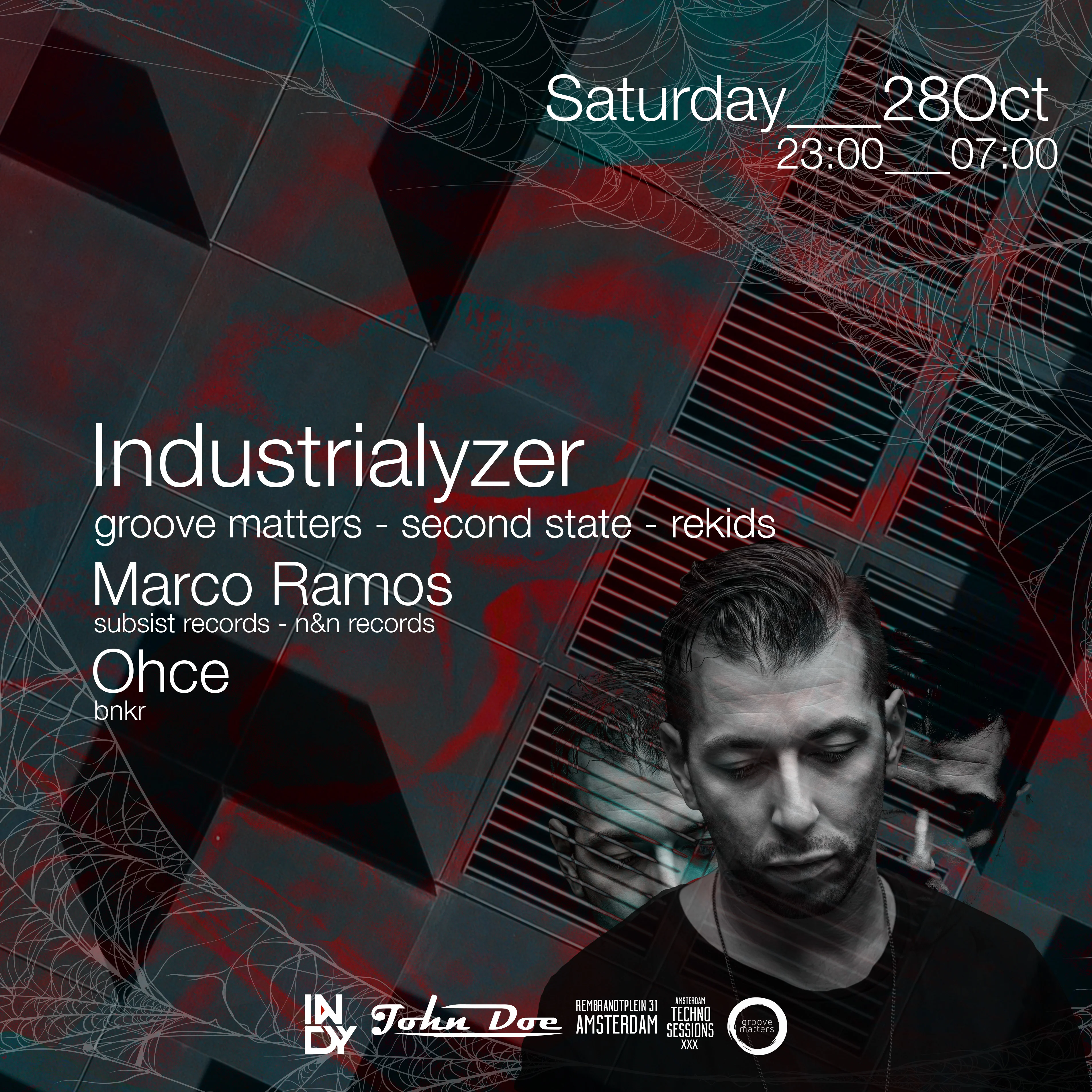 Amsterdam Techno Sessions W/ Industrialyzer - Halloween