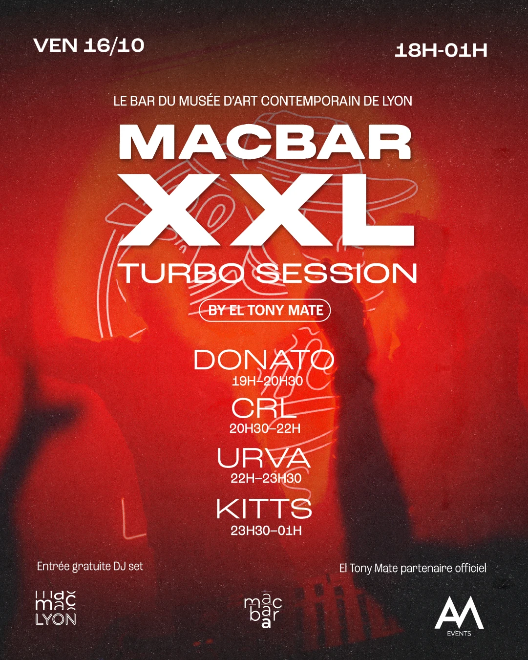 Macbar Open Air Xxl | Turbo Session | 16 Oct
