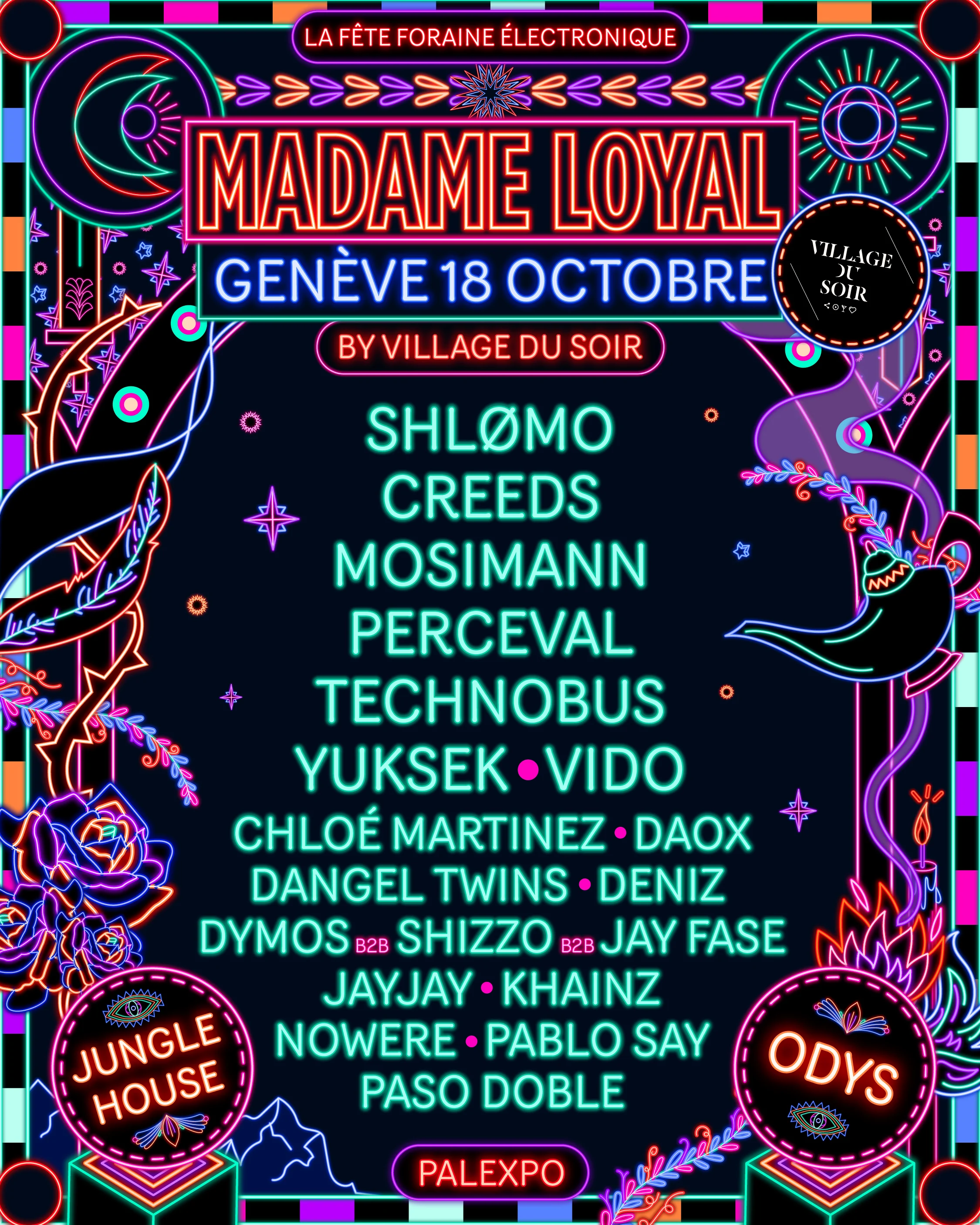 Madame Loyal Genève : 18 Octobre