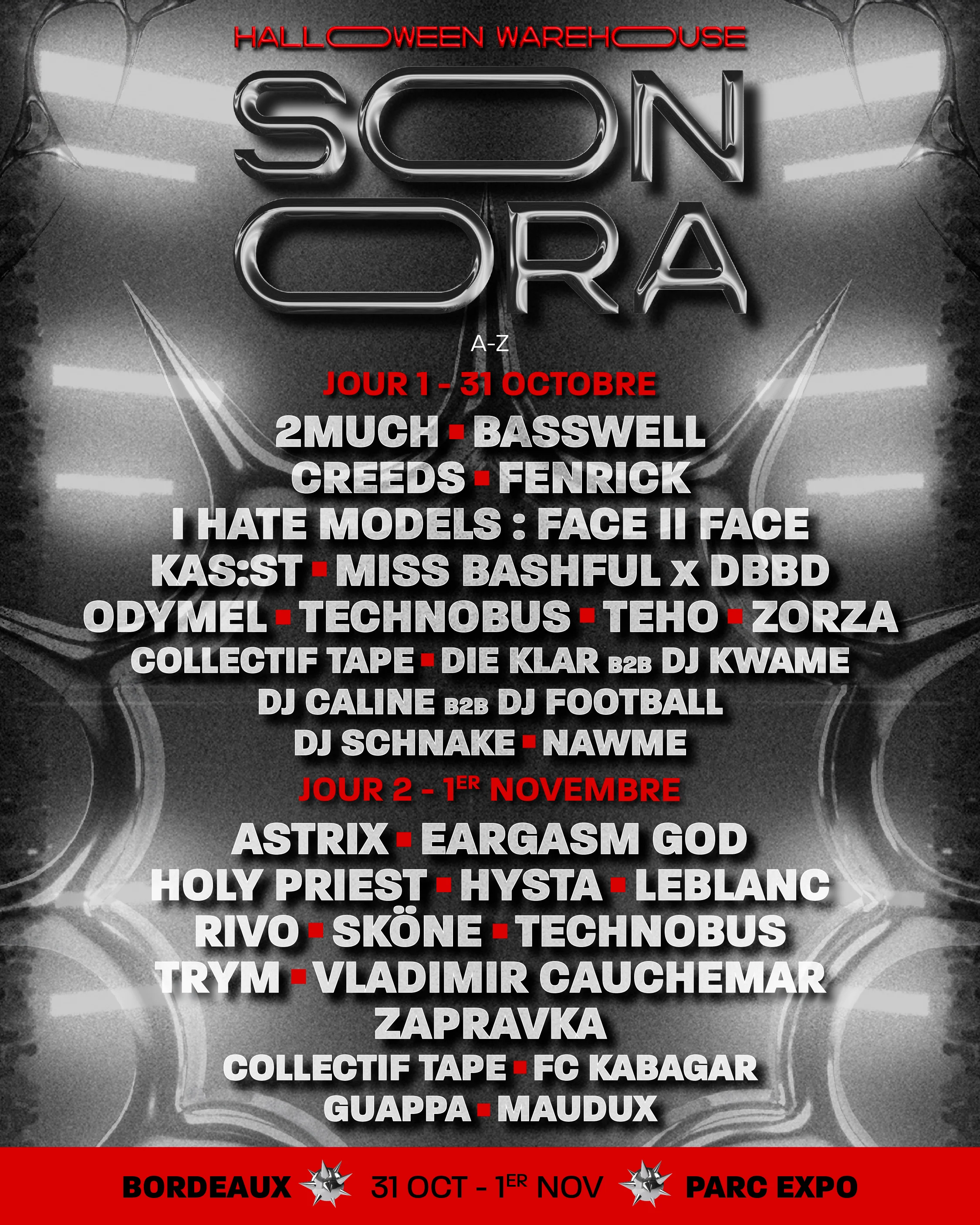 Sonora Bordeaux : Halloween Xxl