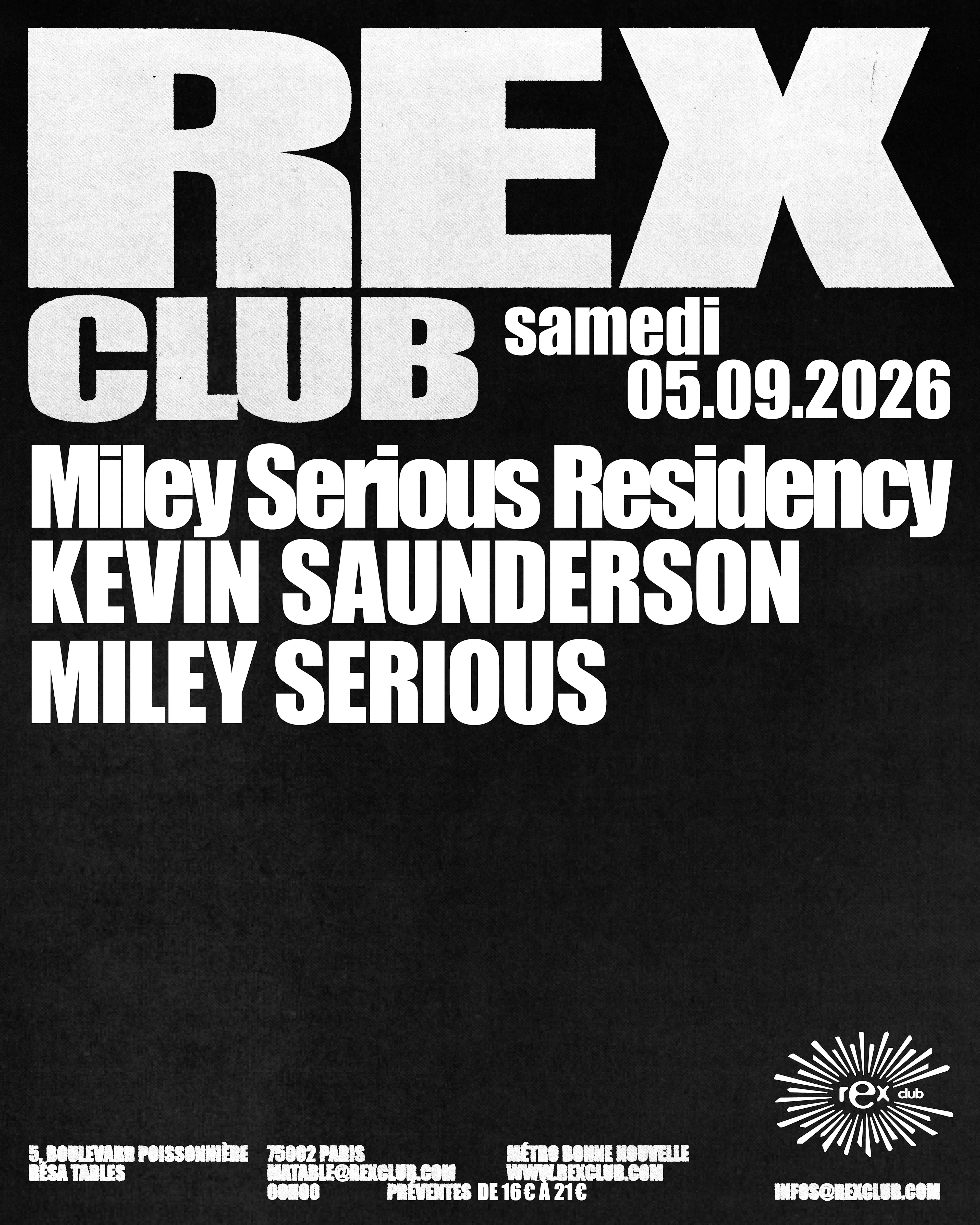 Miley Serious Residency: Kevin Saunderson, Miley Serious
