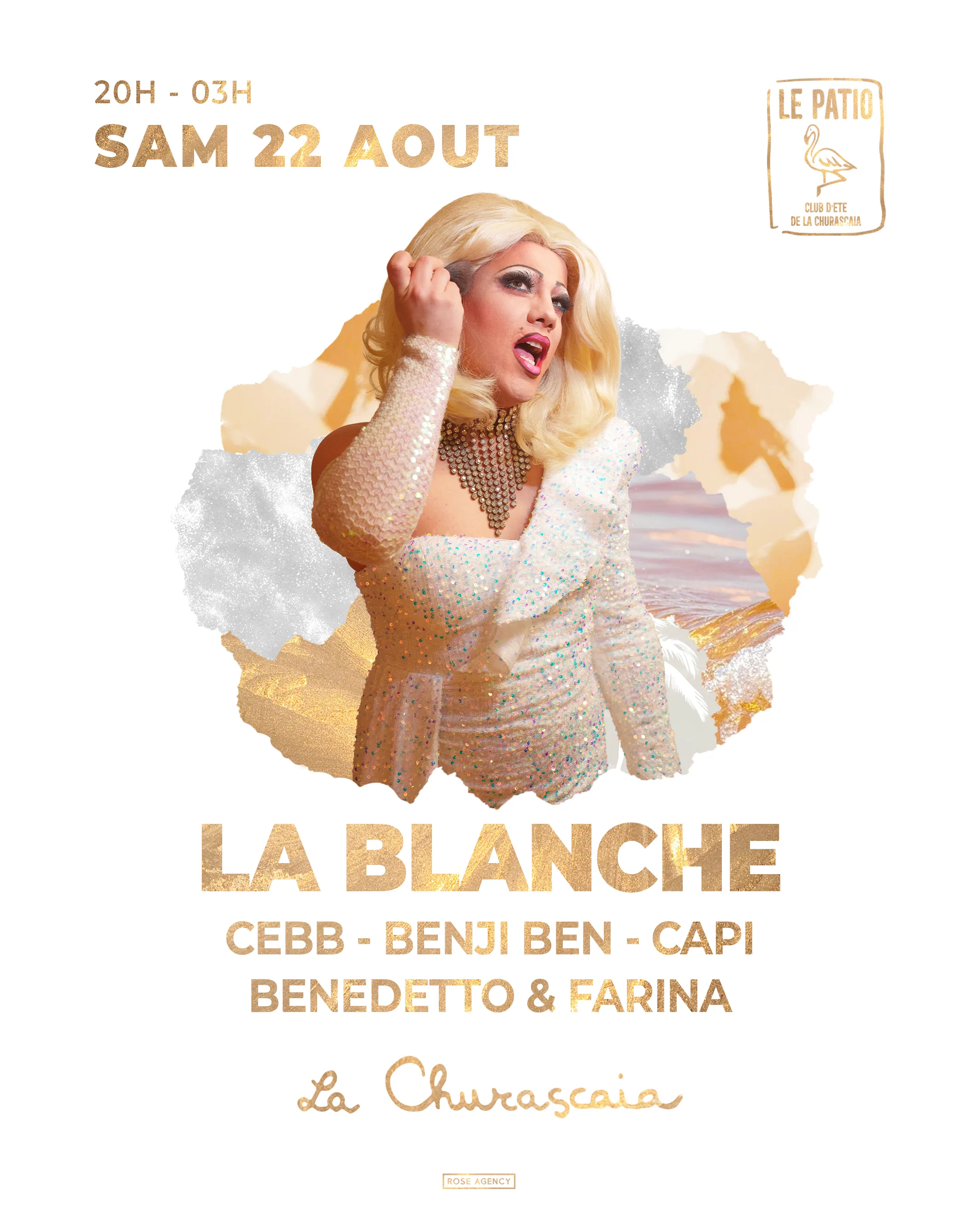 La Blanche - 22.08.26 - Le Patio De La Churascaia