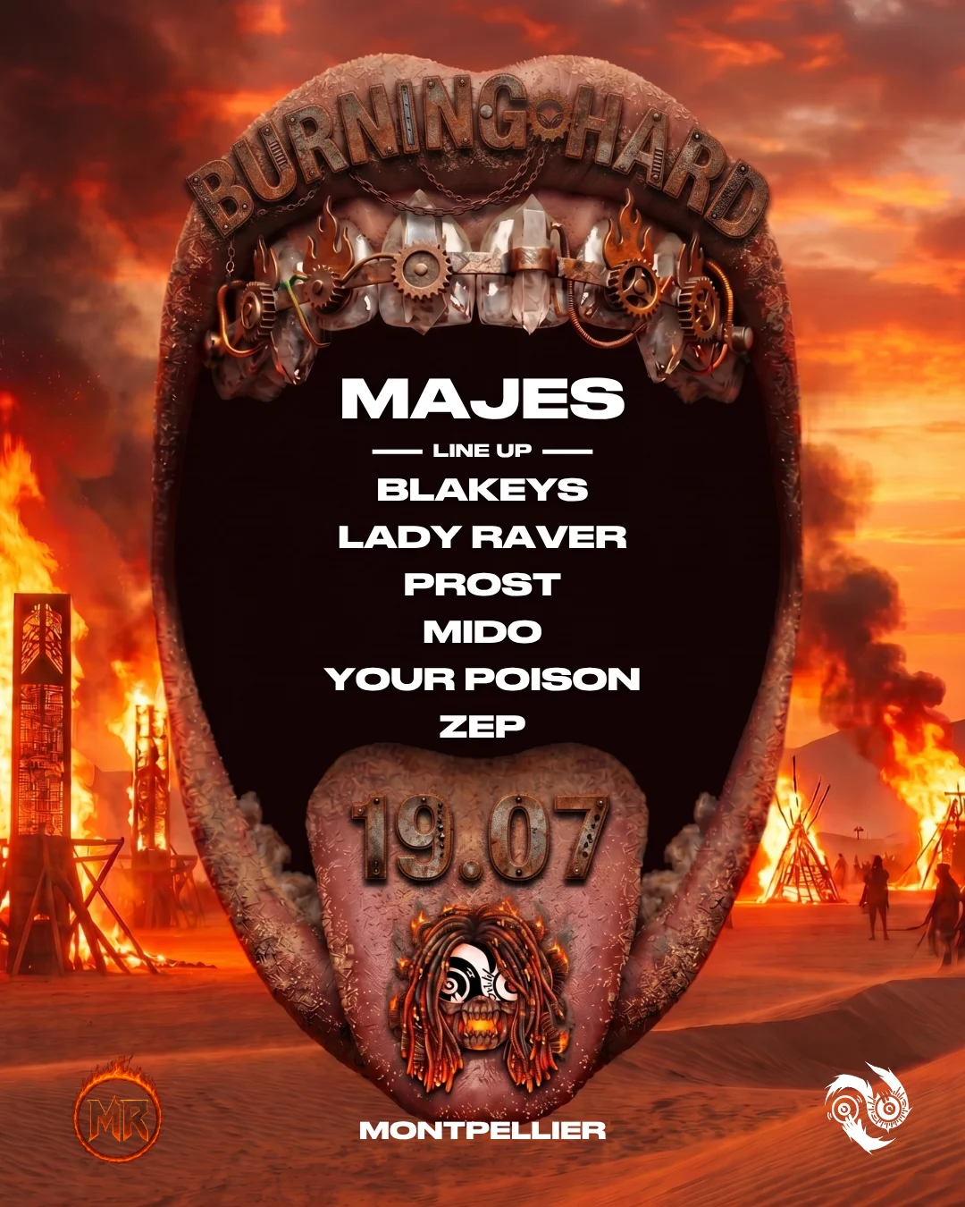 Burning Hard - Prostcrastination X Modern Rave : Majes...