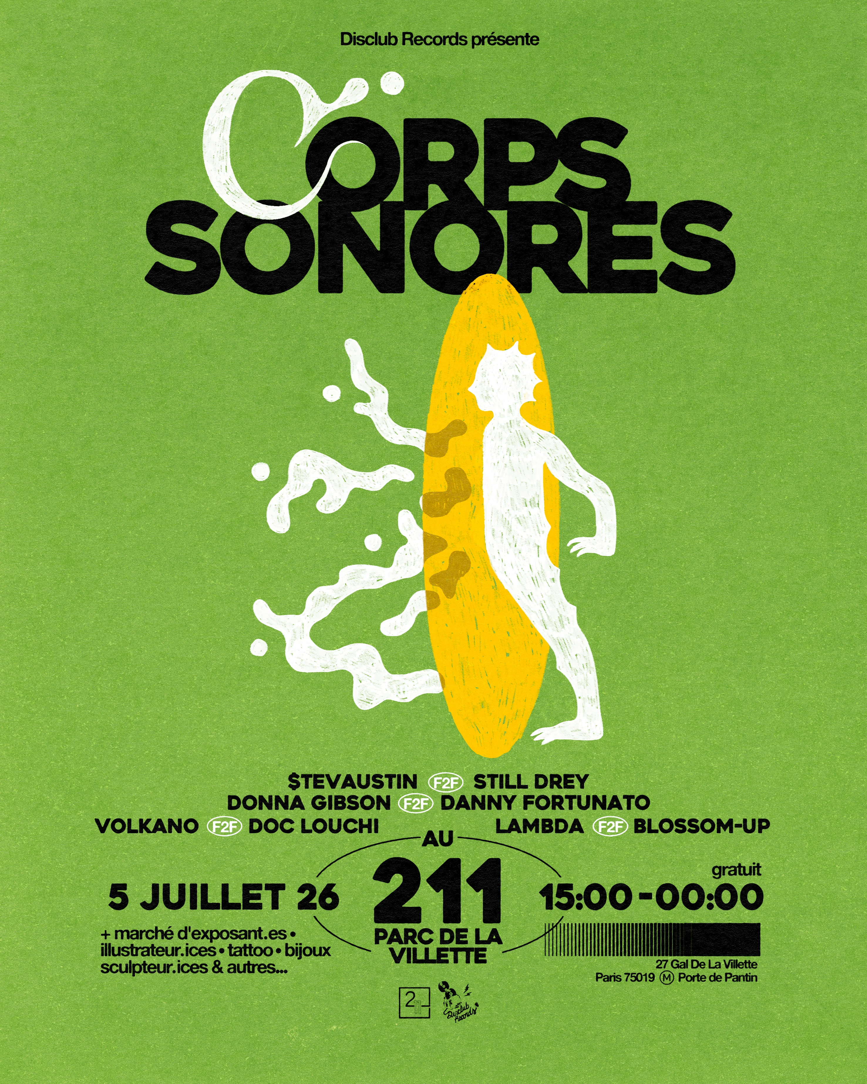 Corps Sonores - Disclub Records