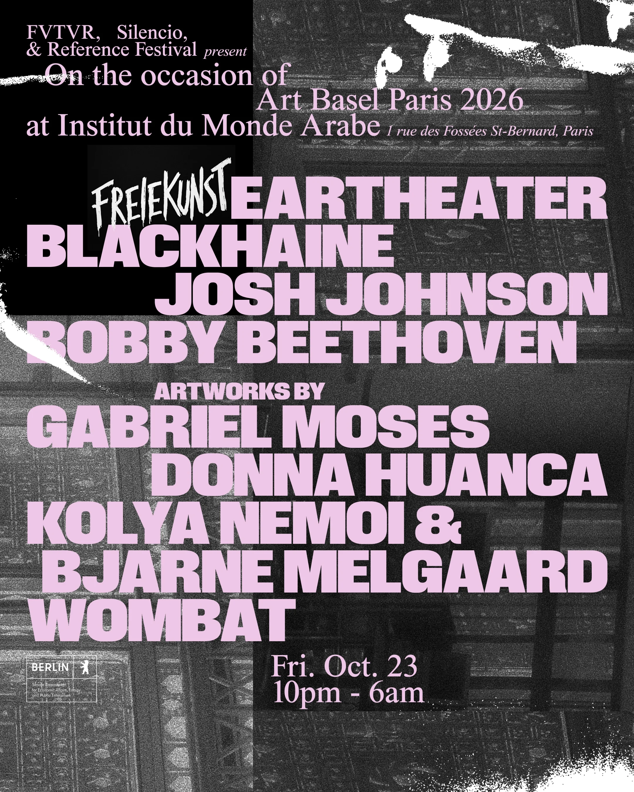 Eartheater, Blackhaine, Josh Johnson, Bobby Beethoven