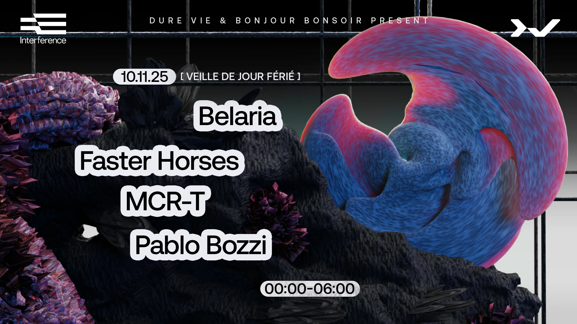 Dure Vie : Mcr-T, Pablo Bozzi, Faster Horses & Belaria