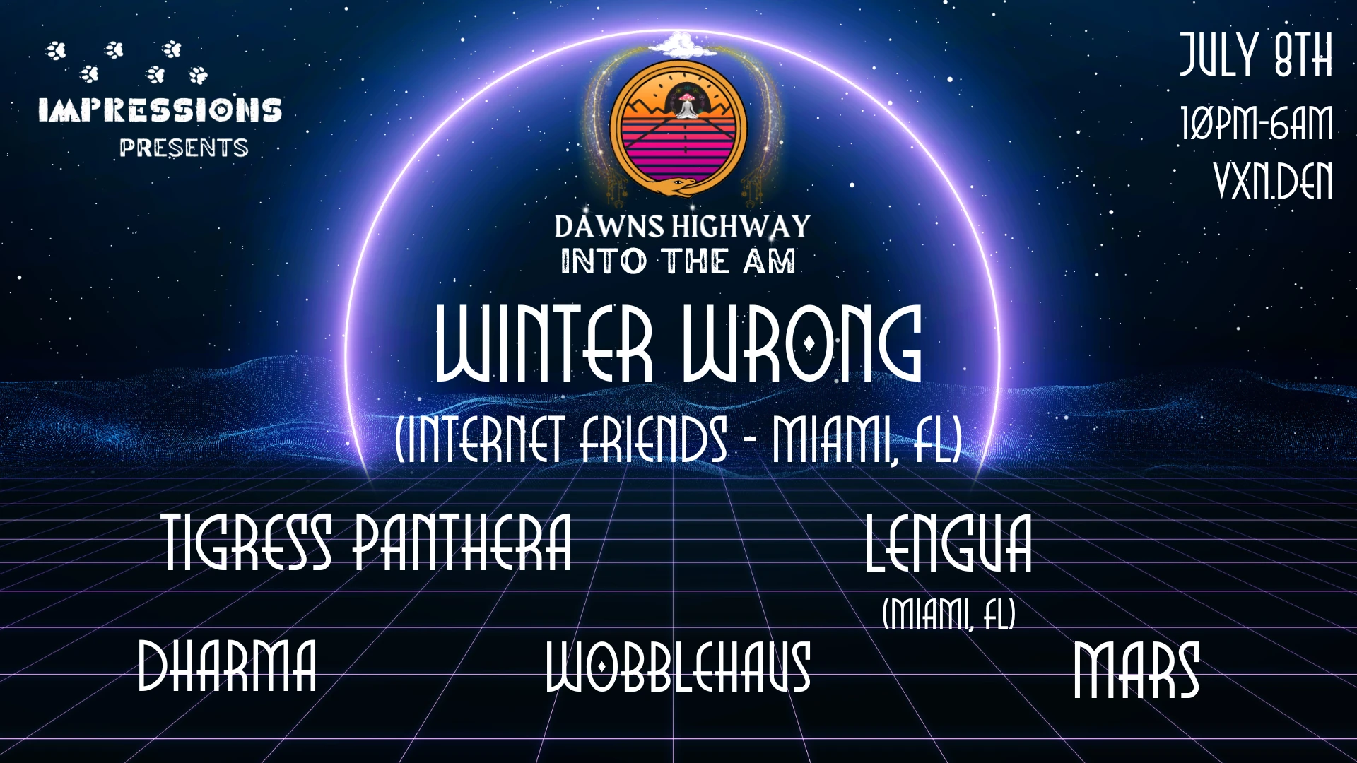 Dawn's Highway Into The Am- Feat. Winter Wrong