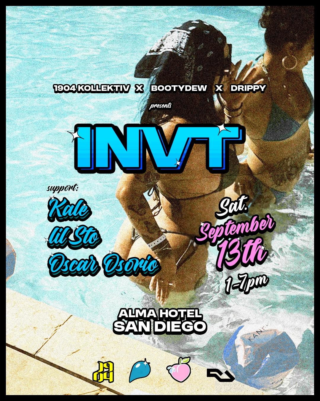 Bootydew X Drippy X 1904 Present: Invt (Miami)