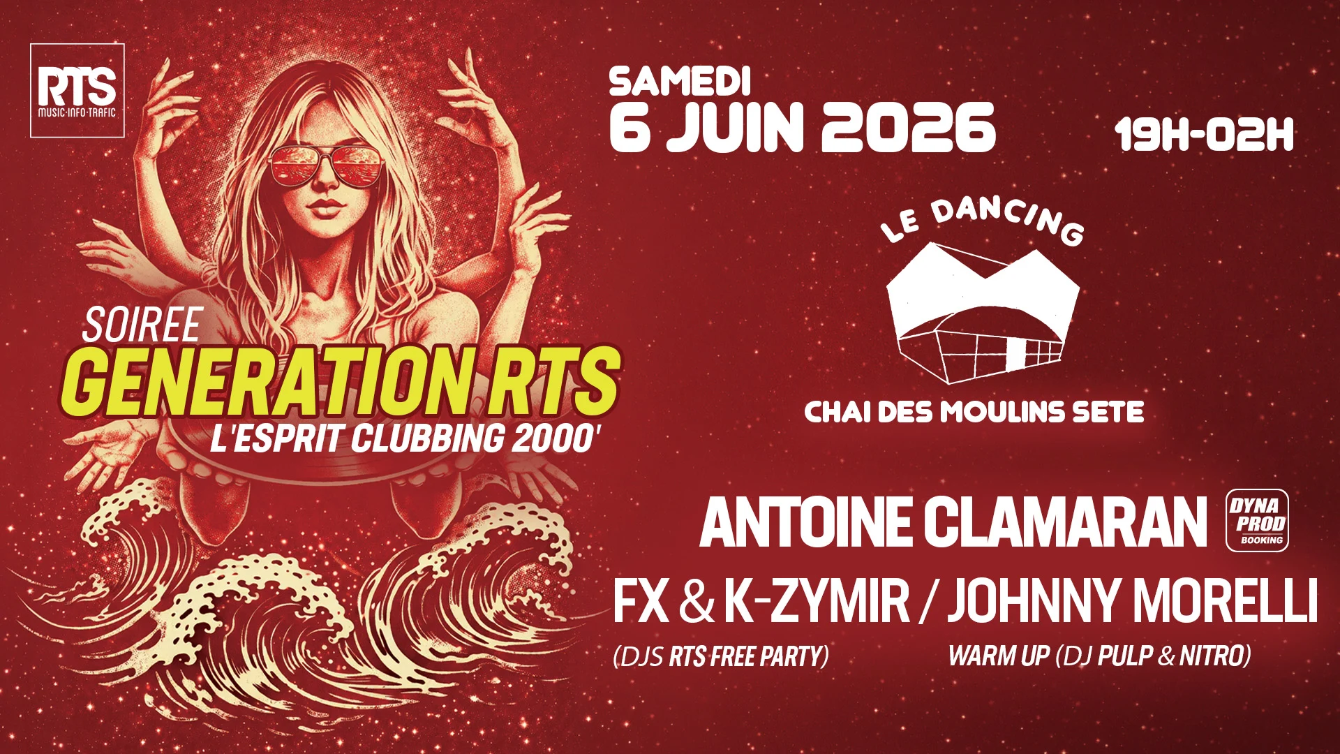 Soirée Génération Rts 2000' - Sète