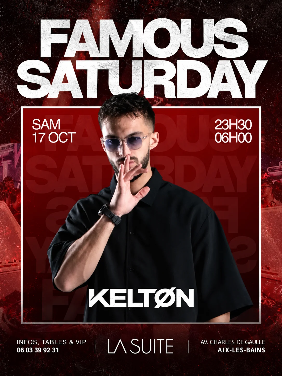 Famous Saturday Dj Guest Kelton