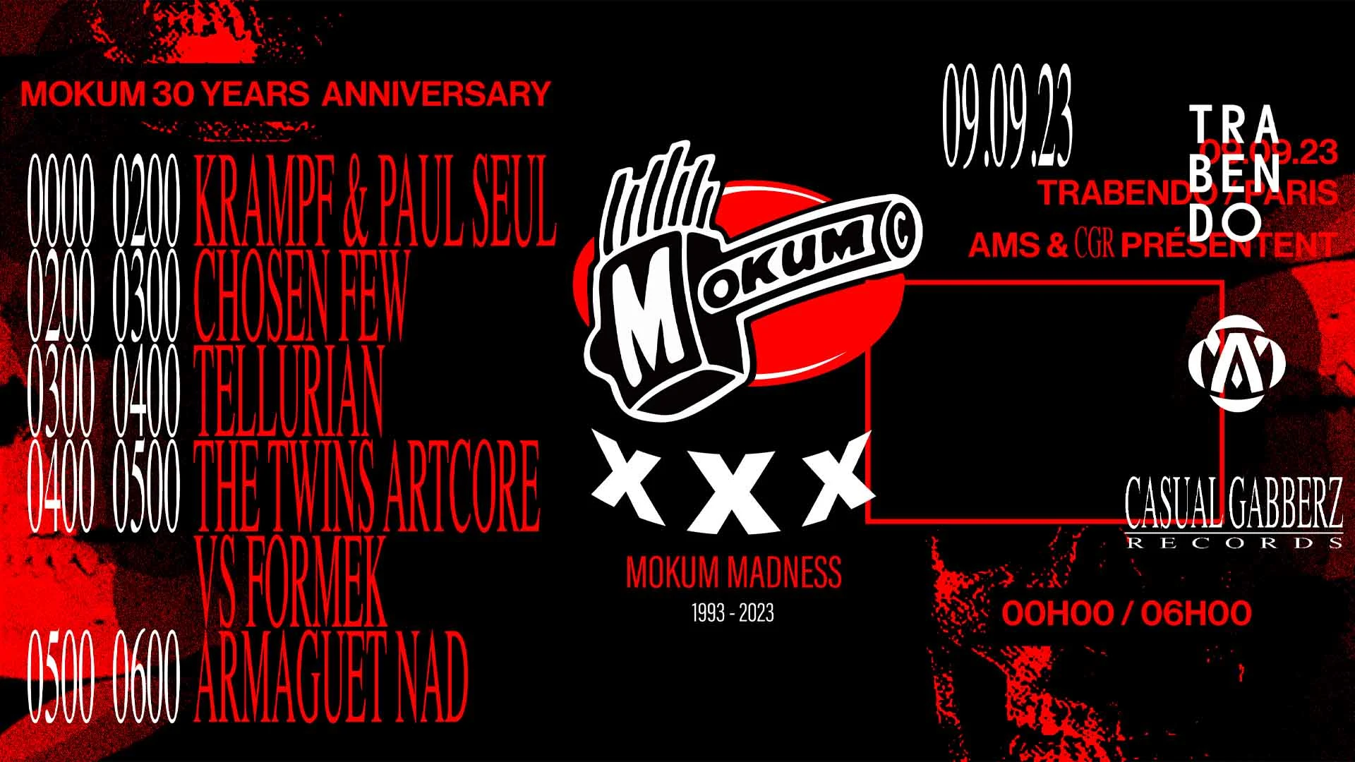 Mokum 30 Years Anniversary