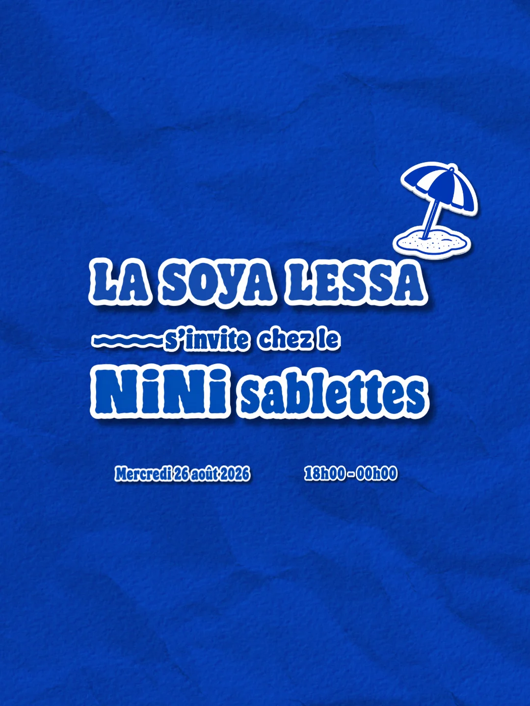 La Soya Lessa S'invite Au Nini Sablettes