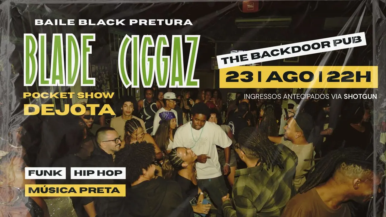 Baile Black Pretura No Thebackdoor Pub