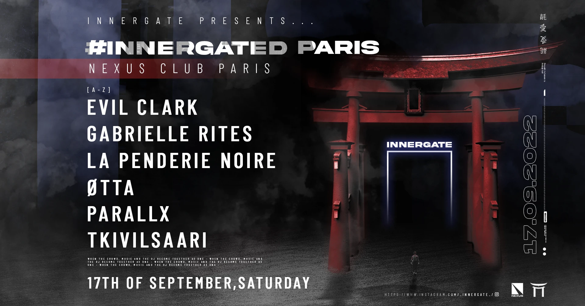 Innergate Presentes: Innergated Paris 