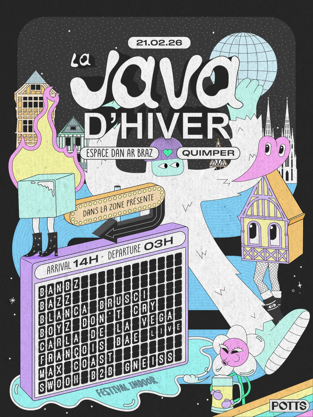 La Java D'hiver : Festival Indoor