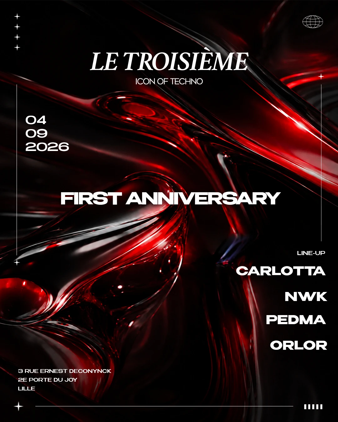 Le Troisième - First Anniversary (Nwk, Orlor, Pedma)