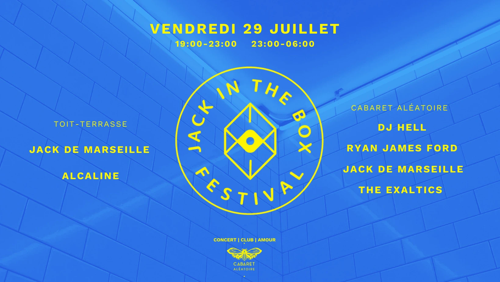 Ce Soir | Jitb Festival W/  Dj Hell, Ryan James Ford & More