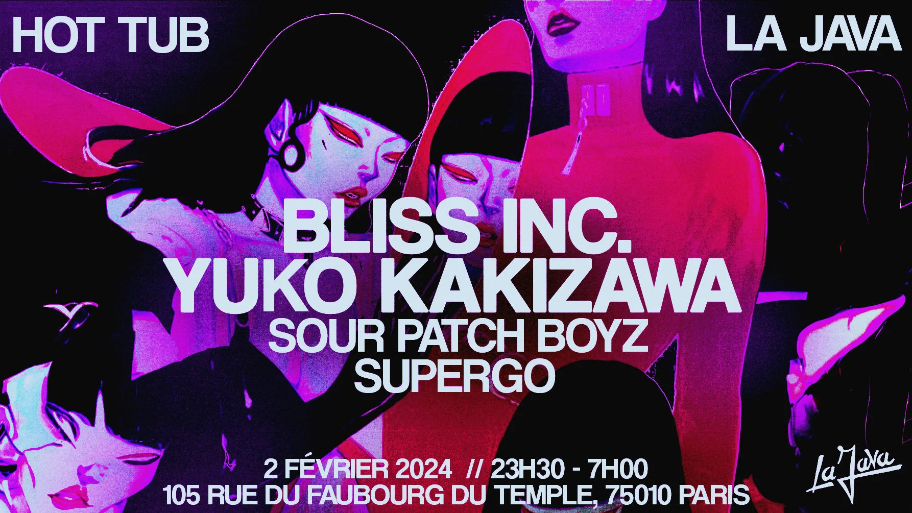 Hot Tub X La Java : Bliss Inc. Yuko Kakizawa & More
