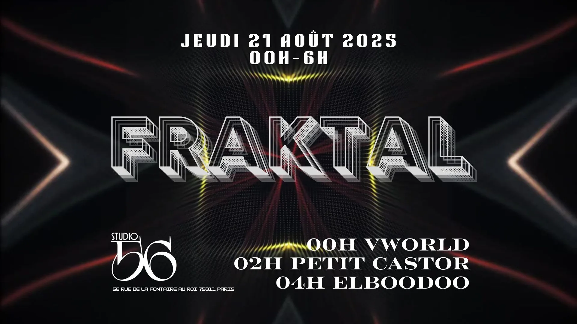 Fraktal W/ Vworld, Petit Castor & Elboodoo