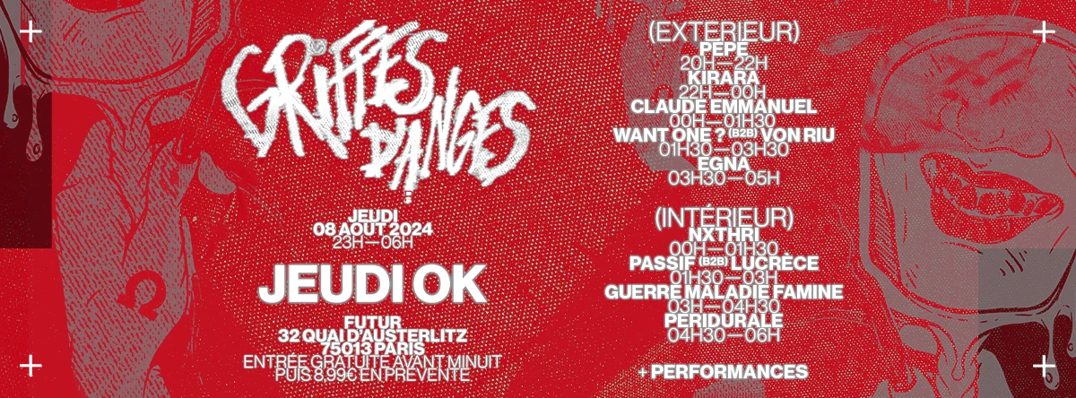 Jeudi Ok X Griffes D'anges