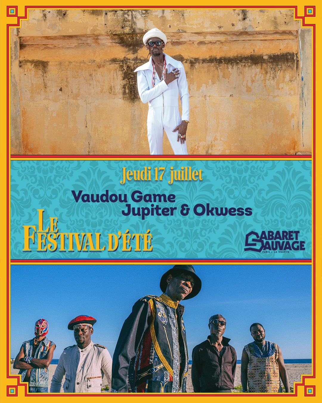 Festival D'été • Vaudou Game I Jupiter & Okwess • 17.07.25