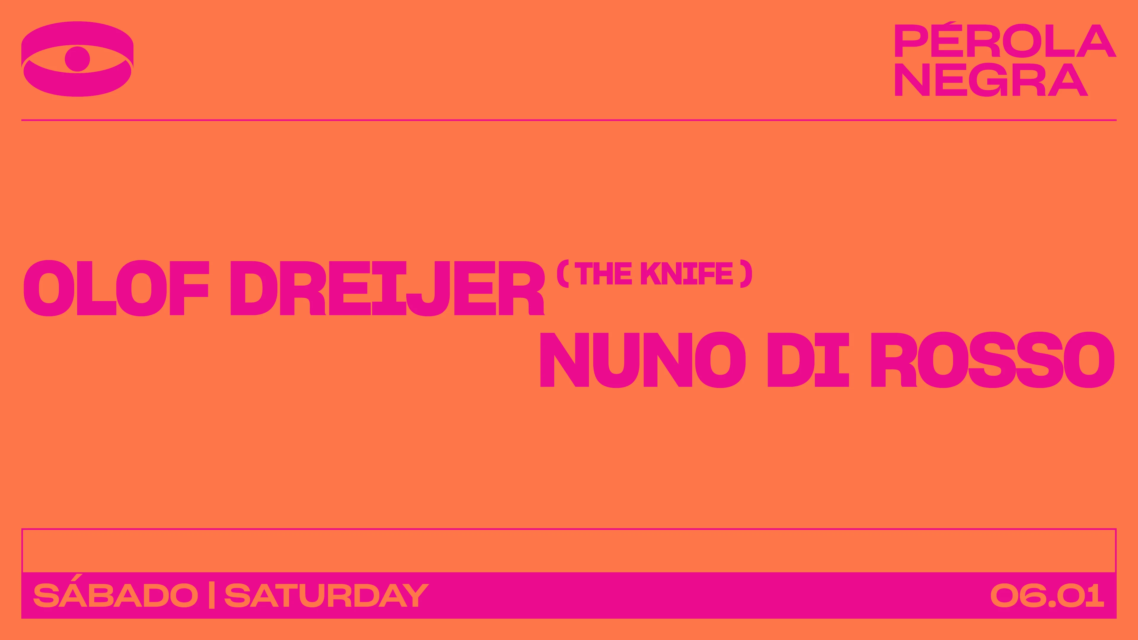 Olof Dreijer ( The Knife ) - Pérola Negra Club