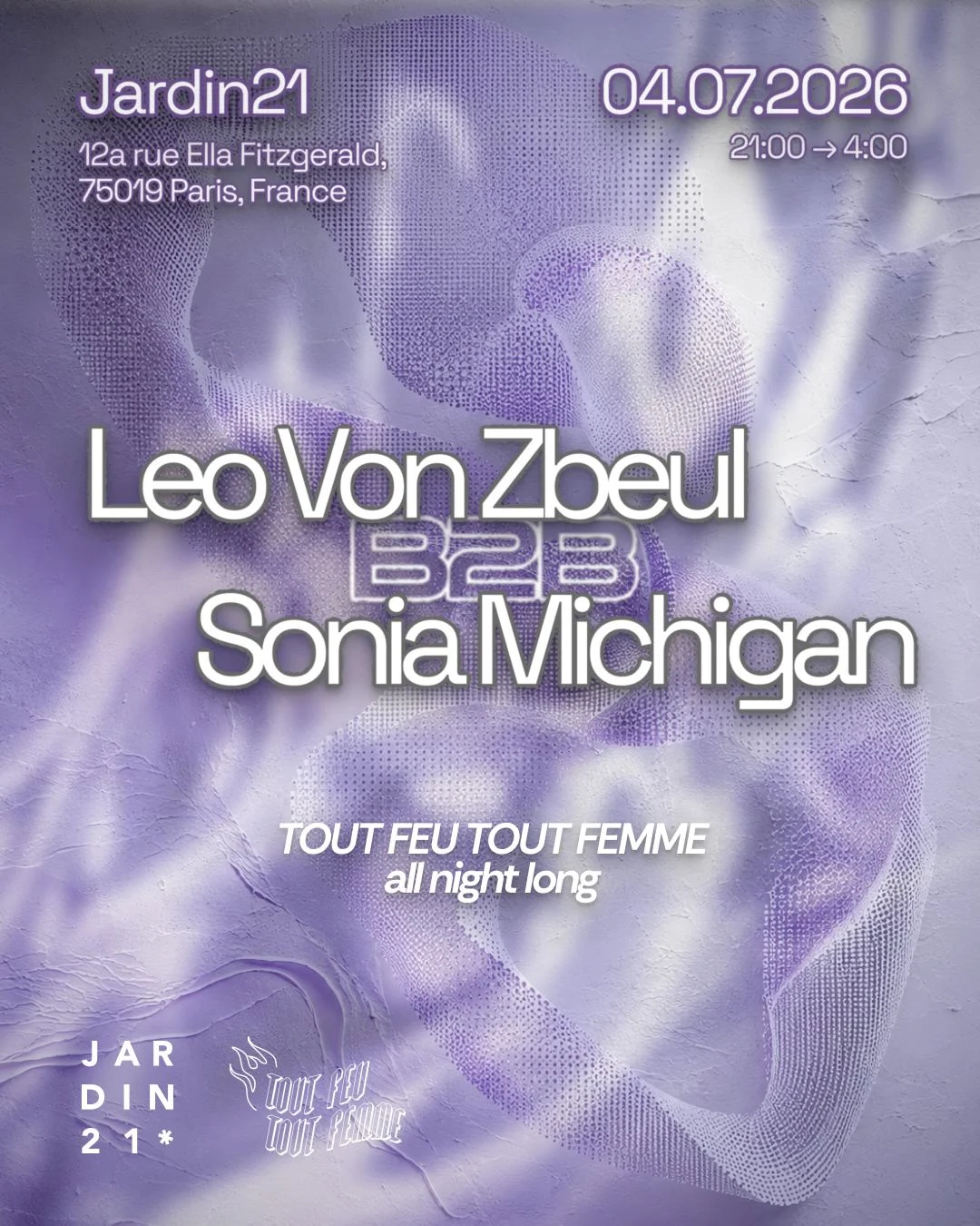 Tout Feu Tout Femme X Jardin21 ~ Open Air