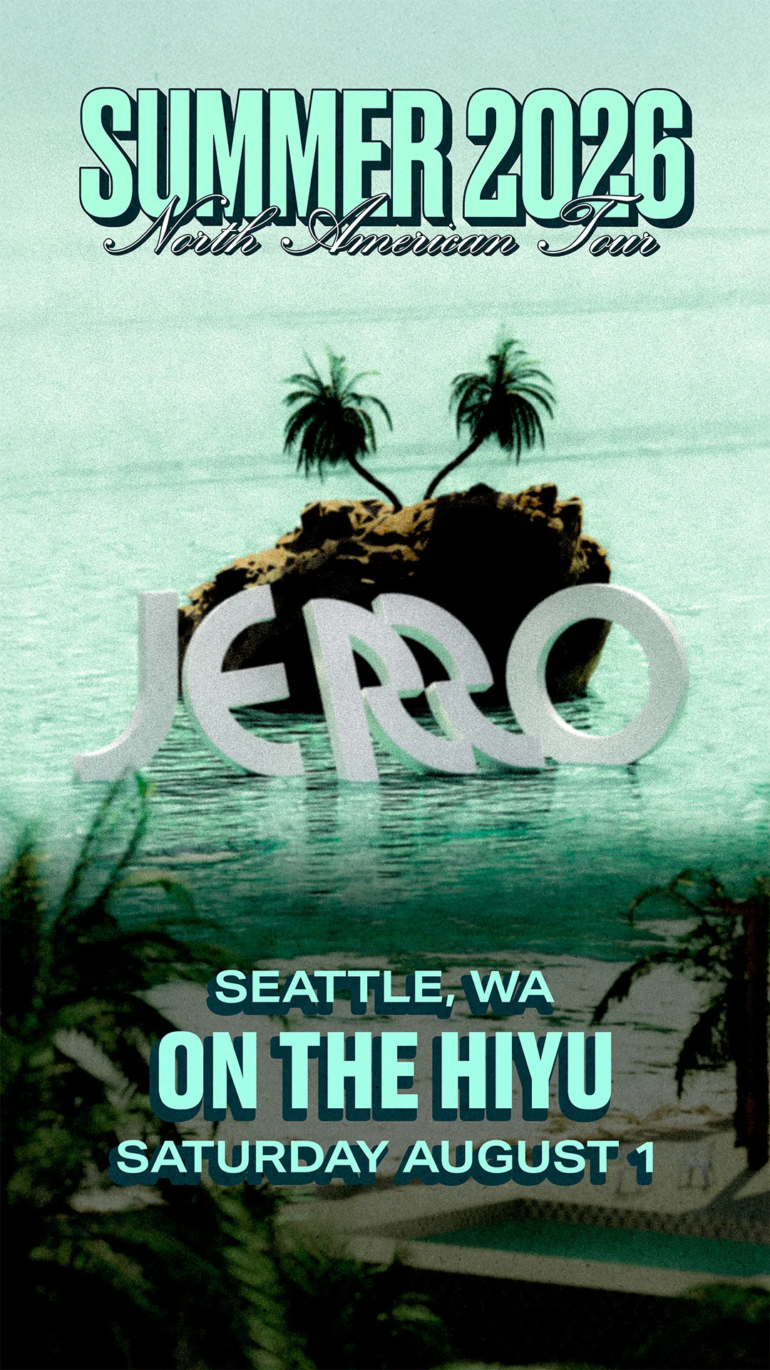 Jerro - Summer 2026 Tour (Seattle Boat Cruise)