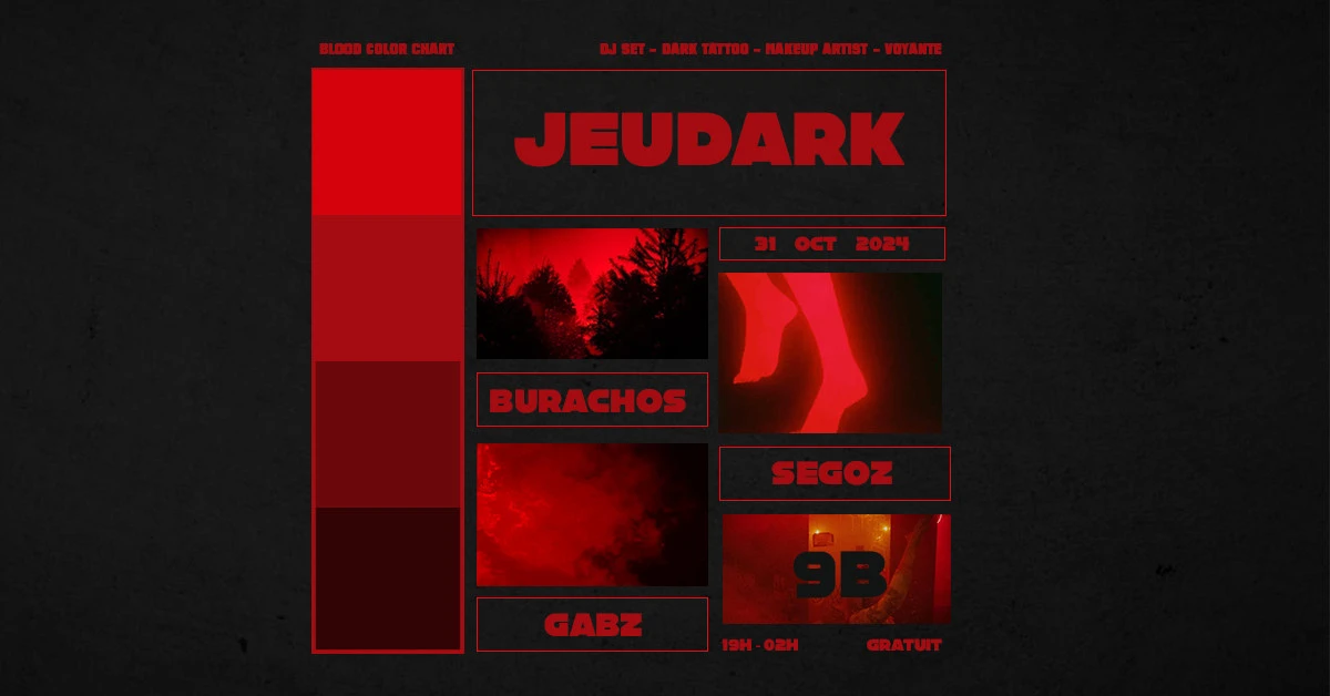 Jeudark #3 Halloween Edition @Le9b