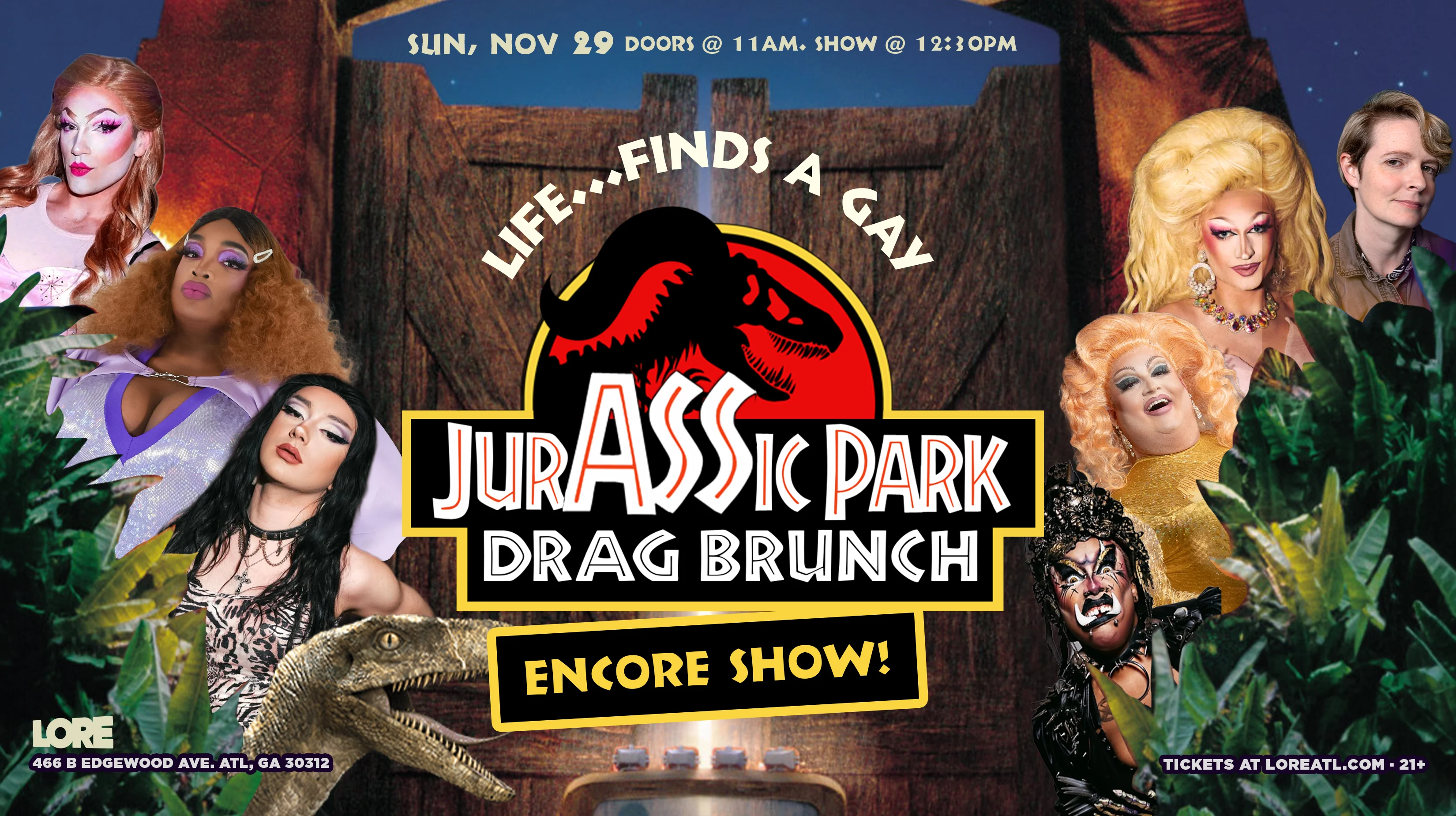 Jurassic Park Drag Brunch