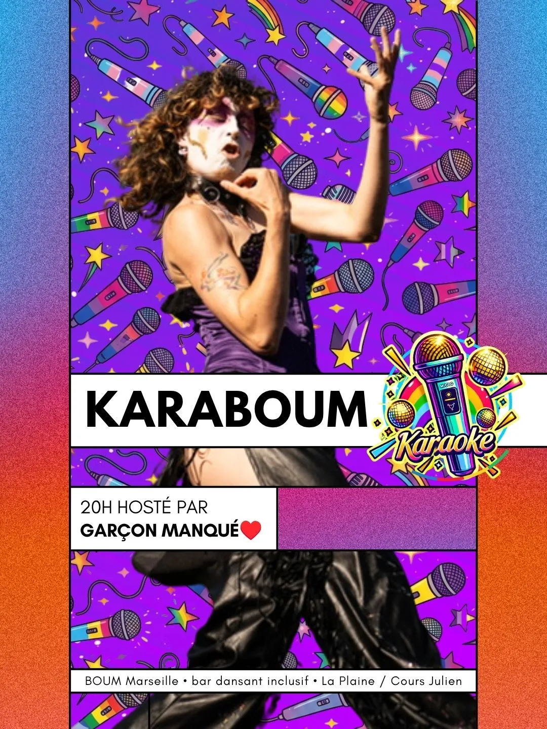 Karaboum ! Karaoké Hosté Par Garçon Manqué