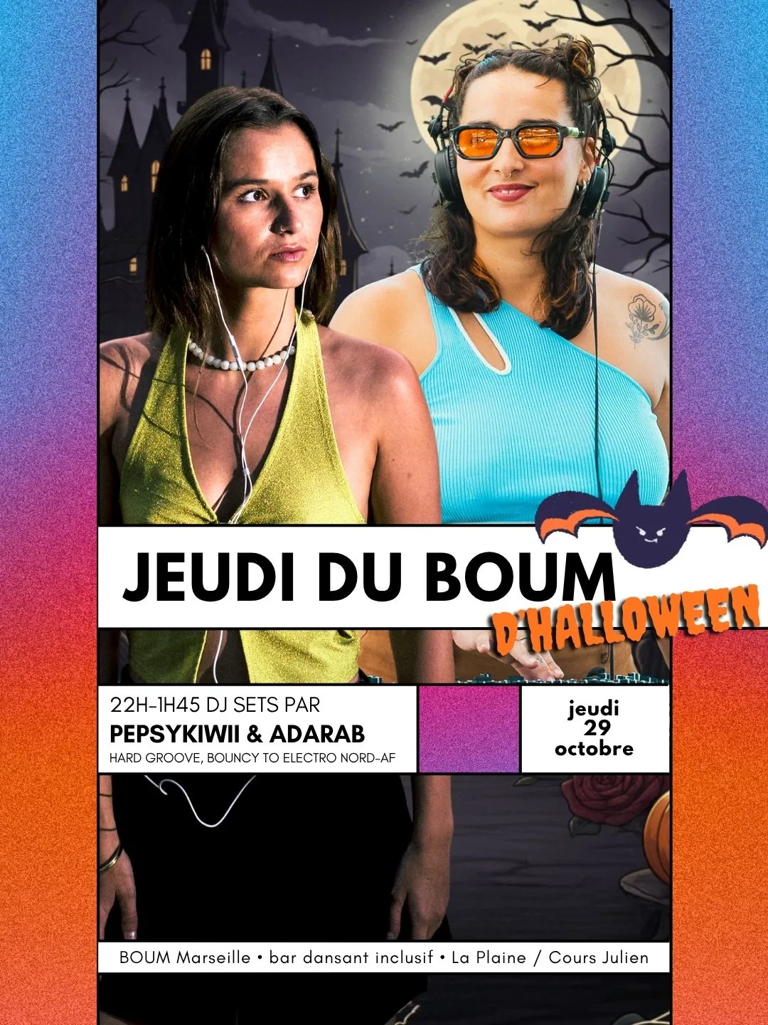 Jeudi Du Boum Spécial Pré-Halloween By Pepsykiwii & Adarab