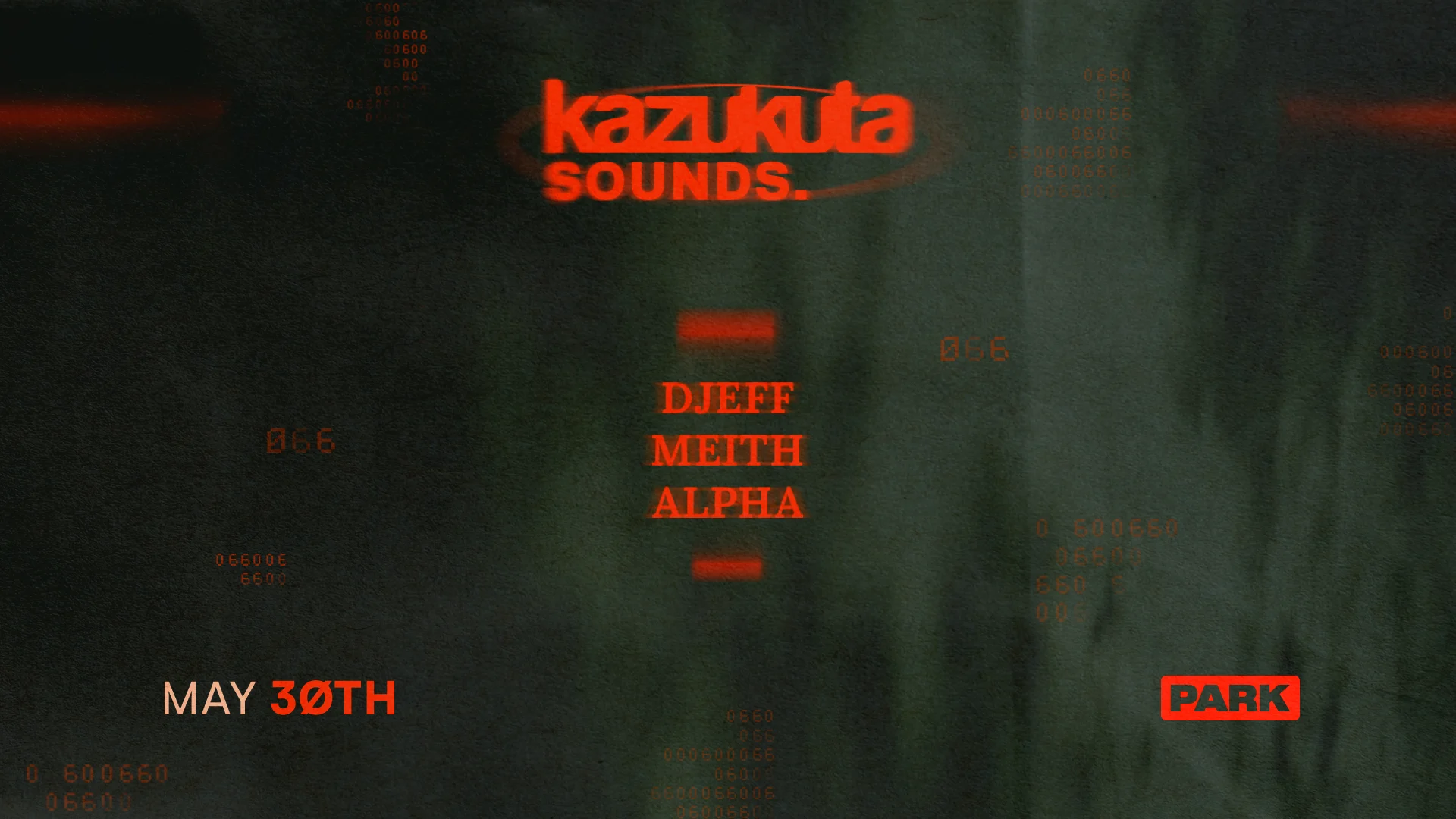 Kazukuta Records X Park @May 30th
