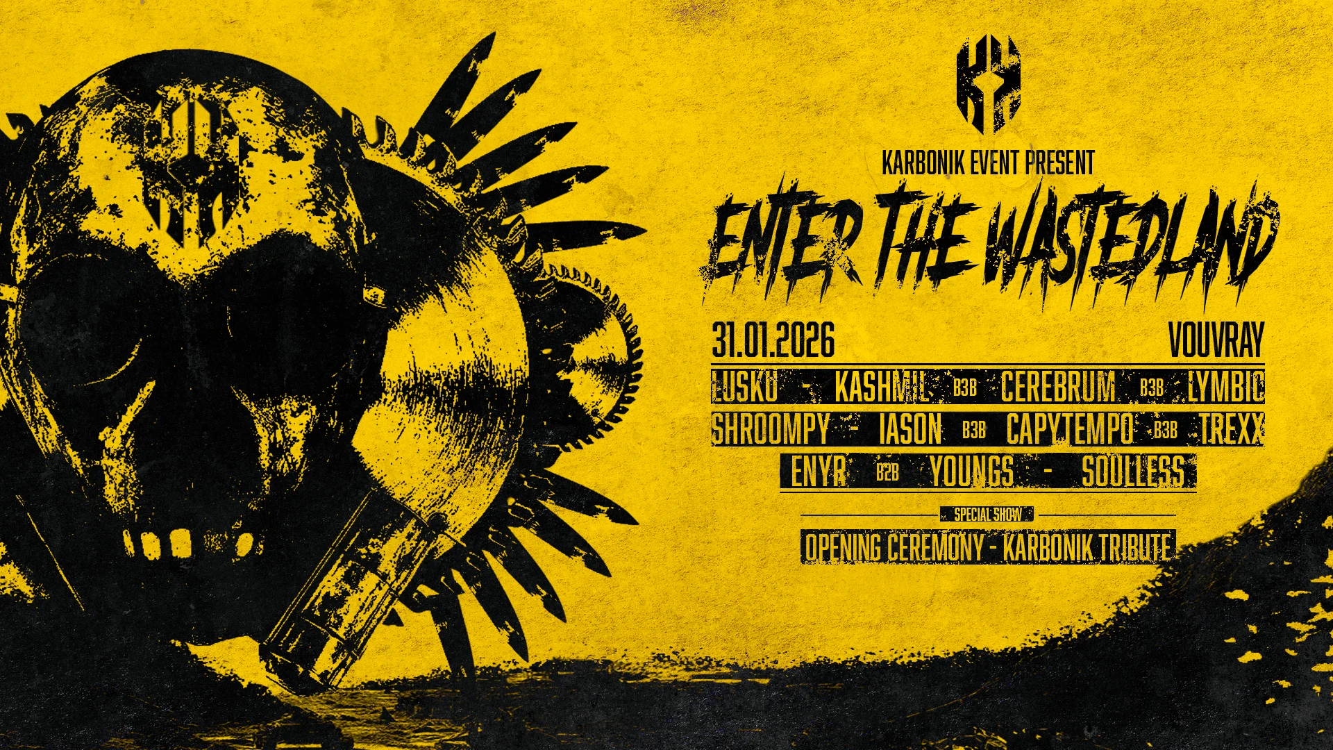 Karbonik - Enter The Wastedland