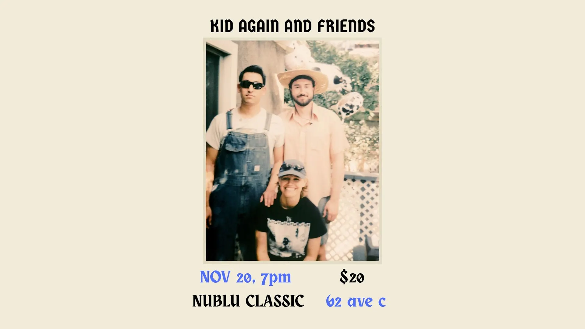 Kid Again And Friends