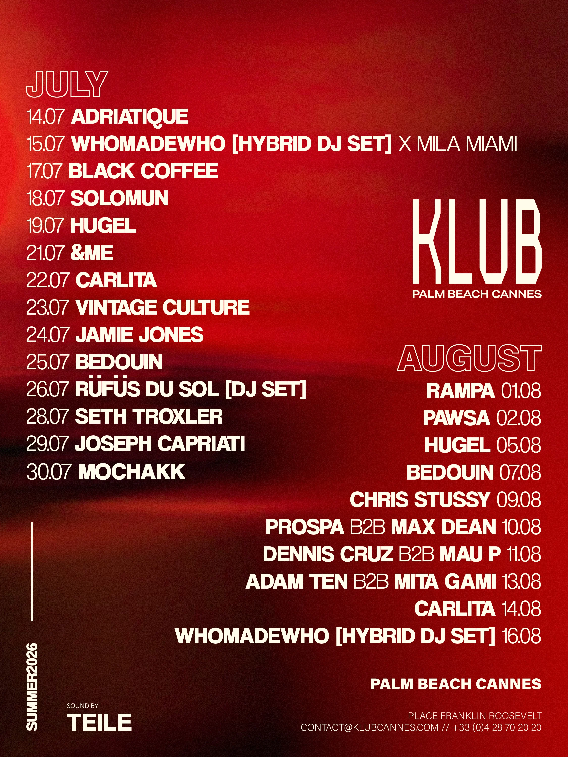 Klub - Adam Ten B2b Mita Gami