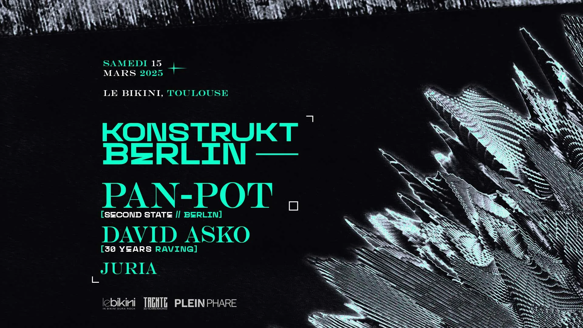 Konstrukt Berlin W/ Pan-Pot, David Asko & Juria