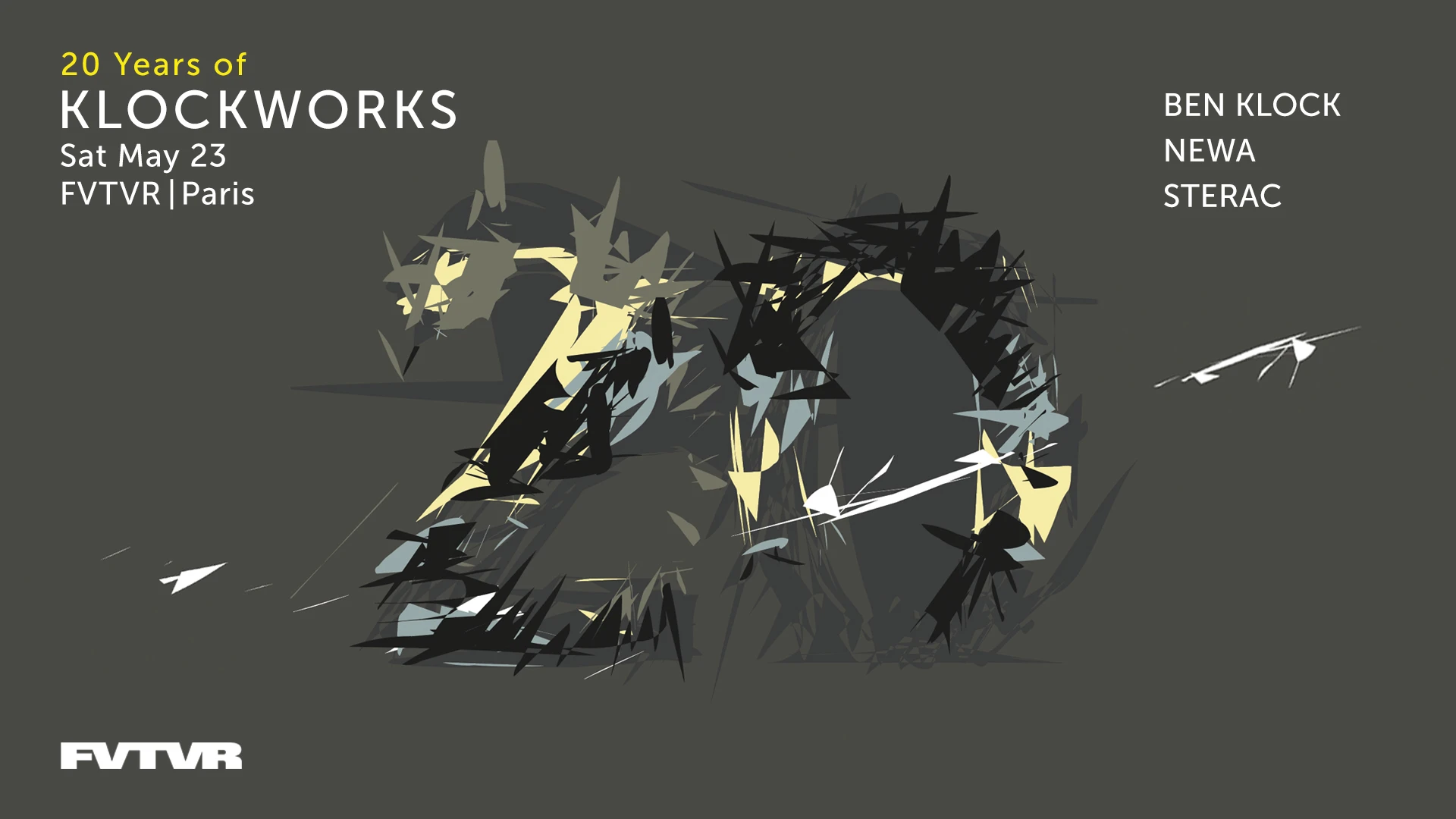 20 Years Of Klockworks: Ben Klock, Newa, Sterac