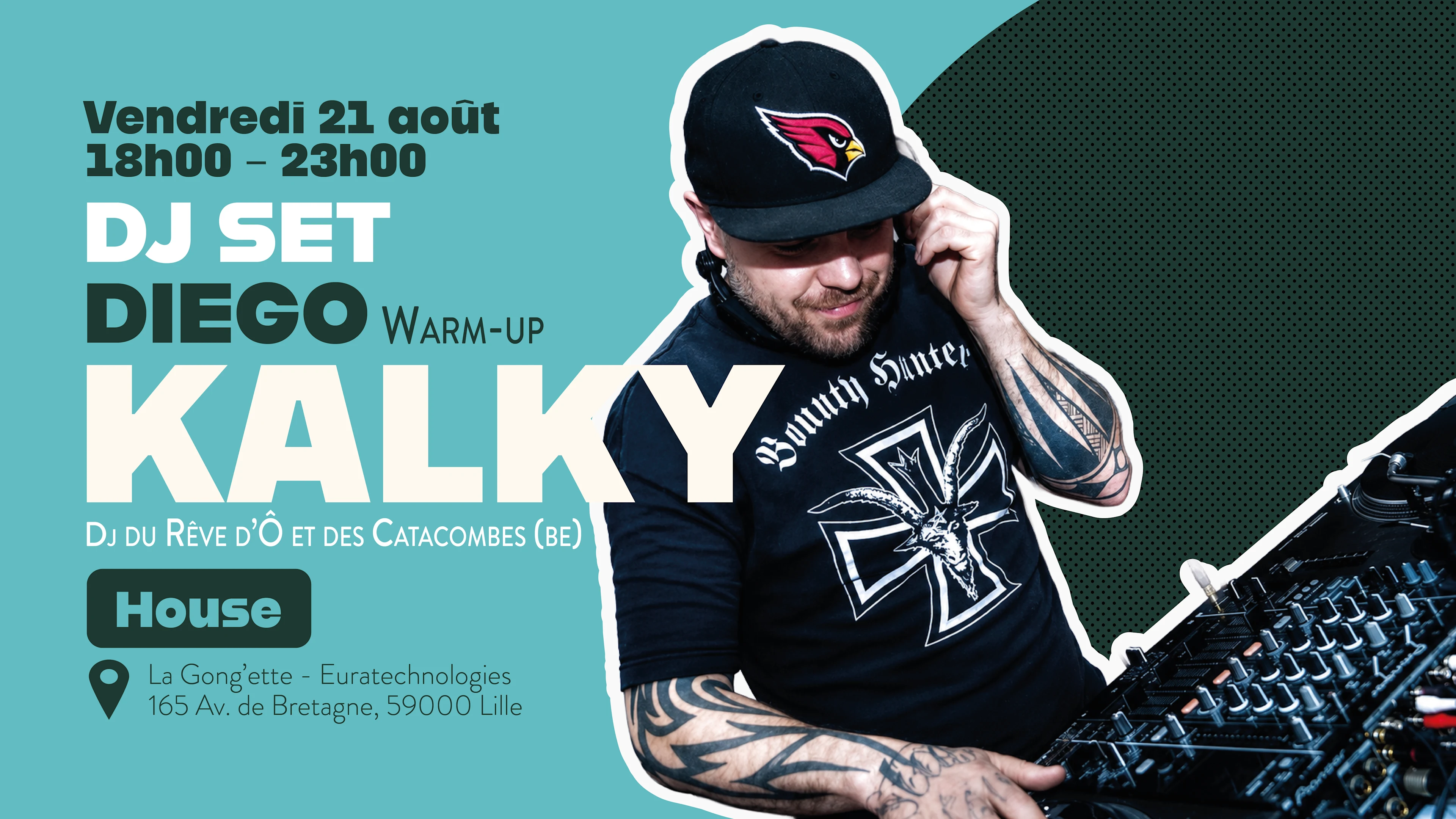 Soirée House W/ Kalky + Diego