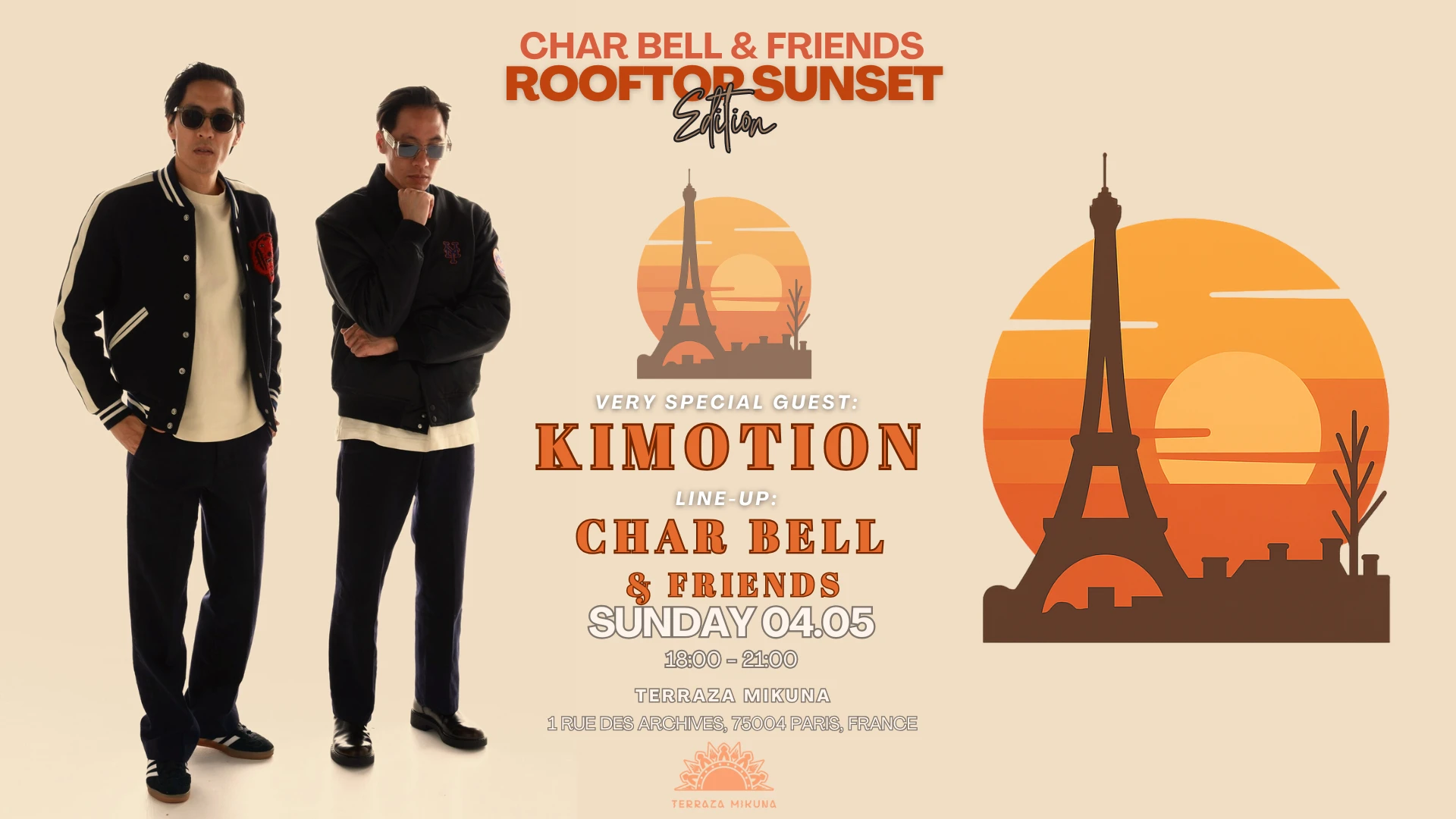 Char Bell X Kimotion: Rooftop Sunset Edition